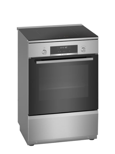 Cooker, HLS79W351U Series 6, Hob type Induction, Oven type Electric, Stainless Steel, Width 60 cm, Grilling, LCD, Depth 60 cm, 63 L