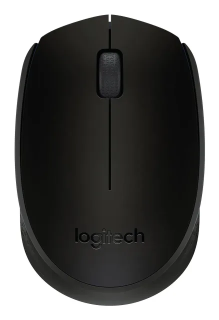 MOUSE USB OPTICAL WRL B170/BLACK 910-004798 LOGITECH
