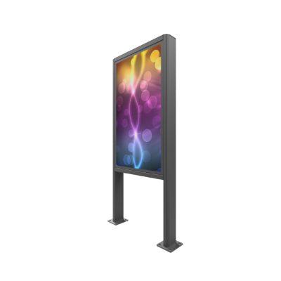 EDBAK POK100 Stand for 46-75" outdoor Samsung monitors: 46OHF, 55OHF, 75OHF, Black, EDBAK, Other, POK100, 46-75 ", Black