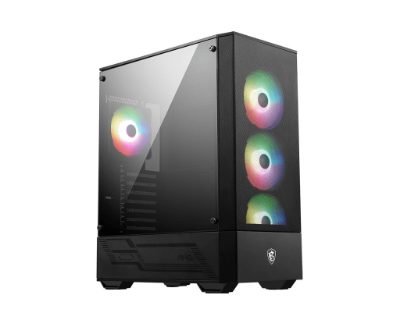 PC Case, MAG FORGE 112R, Side window, Black, Mid-Tower, ATX