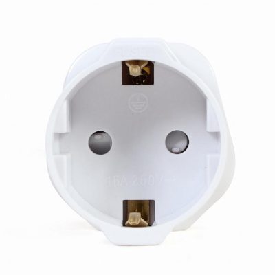 Cablexpert AC power adapter, EU Schuko socket to UK plug, 13 A, A-AC-EUFUKM-01, Power adapter