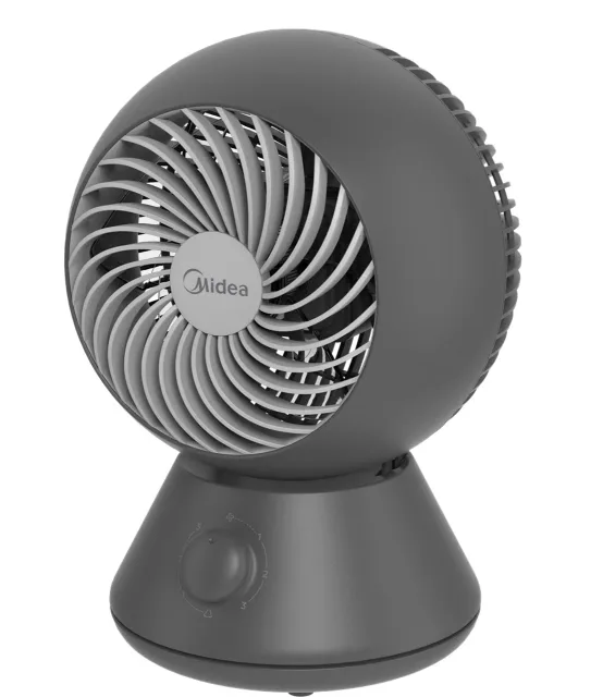 Midea Fan | MFT302R0BPK | Table Fan | Number of speeds 3 | Oscillation | Dark Grey