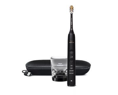 Sonicare zobu birste DiamondClean 9000 ar īpašu lietotni, melna
