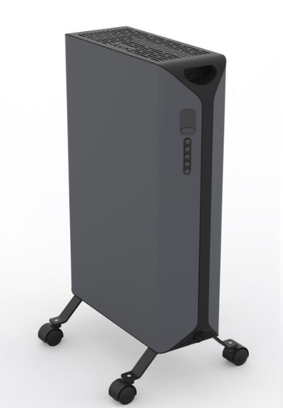 Duux Edge Oil Heater, Oil Heater, 2000 W, Suitable for rooms up to 20 m², Gray