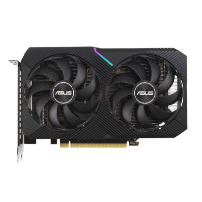 Graphics Card, ASUS, NVIDIA GeForce RTX 3060, 12 GB, 192 bit, PCIE 4.0 16x, GDDR6, GPU 1837 MHz, 1xHDMI, 3xDisplayPort, DUAL-RTX3060-O12G-V2