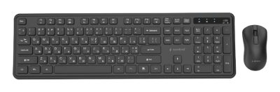KEYBOARD +MOUSE WRL CYRILLIC/BK KBS-WPS-01-CYRL GEMBIRD