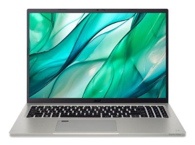 Notebook, ACER, Aspire, Vero 16, CPU Intel Core Ultra 5, 125U, 1.3 GHz, 16 ", 1920 x 1200 pixels, RAM 16 GB, LPDDR5x-SDRAM, SSD 512 GB, On-board graphics Yes, Keyboard language Russian/English, OS installed Windows 11 Home, Colour Grey, Weight 1.8 kg, NX.KU3EL.002