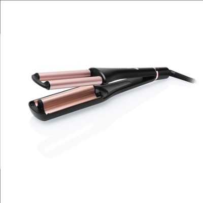Curling Iron, Fenité ETA933790000, Ceramic heating system, Temperature (max) 210 °C, Display LED, Black/Pink