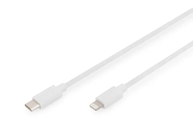 Digitus | Lightning to USB-C data/charging cable | DB-600109-020-W | USB-C to Lightning Apple Lightning 8-pin | USB C