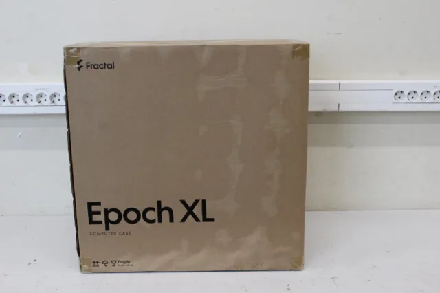 SALE OUT. Fractal Design Epoch XL Computer Case, White TG RGB Clear Tint | SALE OUT. Fractal Design Case | Epoch XL | White TG RGB Clear Tint | ATX | DAMAGED PACKAGING