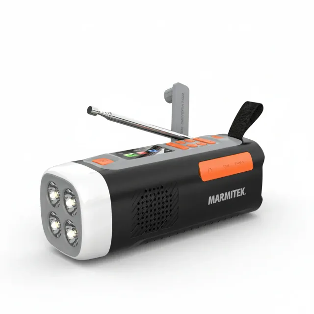 Marmitek Outdoor Radio | RESQ 200 | Black
