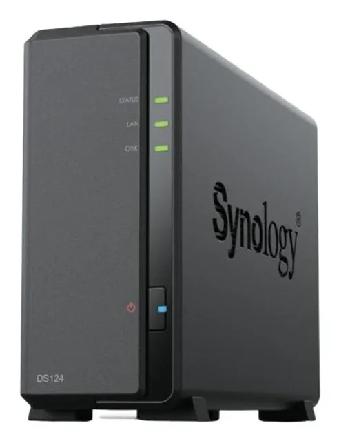 NAS STORAGE TOWER 1BAY/NO HDD DS124 SYNOLOGY