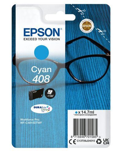 Epson DURABrite Ultra 408L, Ink cartrige, Cyan