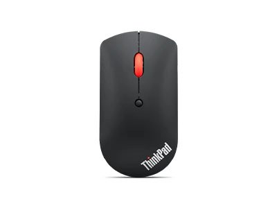 ThinkPad Bluetooth Silent Mouse w/o battery, Wireless, Bluetooth 5.0, Black, 1 year(s)