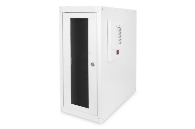 Digitus Computer housing with in-built filter fan and levelling feet, DN-CC 9002, IP54, Light grey