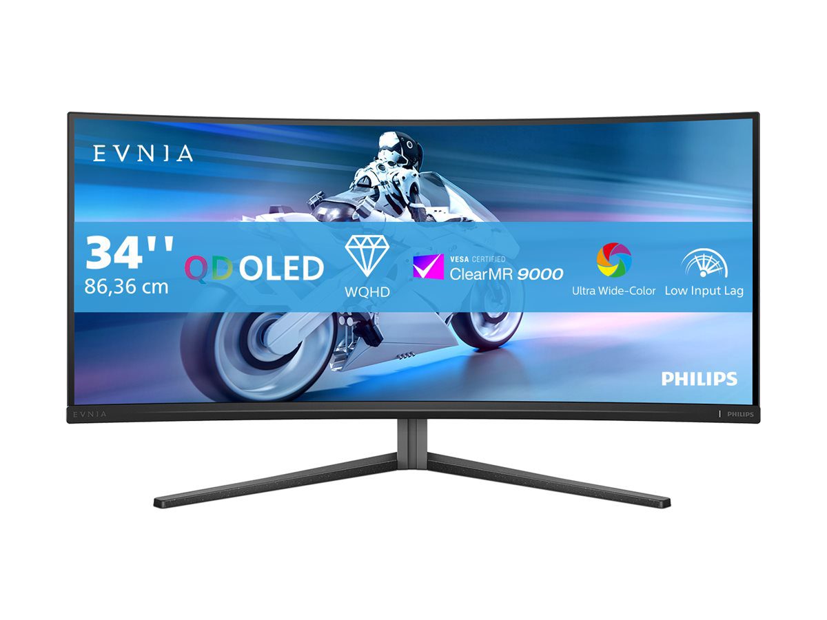 34M2C6500/00 Evnia 6000, 34 ", LED, WQHD, 21:9, 175 Hz, 0.03 ms, 3440 x 1440 pixels, HDMI ports quantity 2