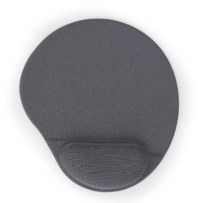 MP-GEL-GR Gel mouse pad with wrist support, grey Comfortable, Gel mouse pad, Grey