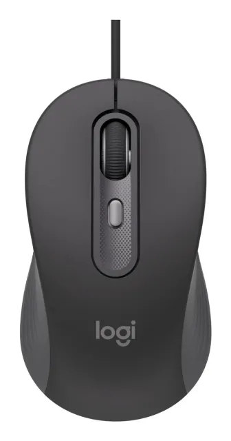 MOUSE USB OPTICAL M520/GRAPHITE 910-007511 LOGITECH