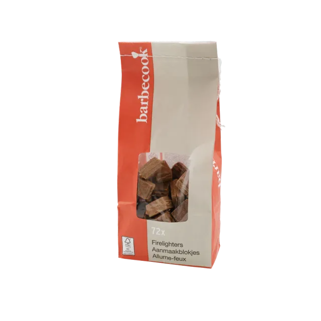 Barbecook | Bag of 72 lighter cubes FSC (per 12 pcs) | BC-ACC-7113