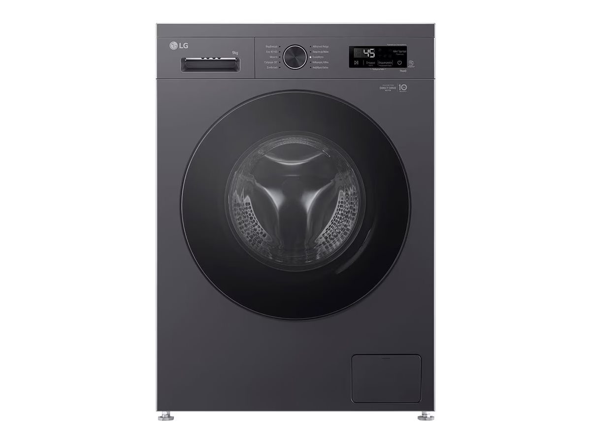 Washing machine, F4X1009NMB, Energy efficiency class A, Front loading, Washing capacity 9 kg, 1400 RPM, Depth 55 cm, Width 60 cm, Display, LED, Steam function, Direct drive, Wi-Fi, Graphite Black