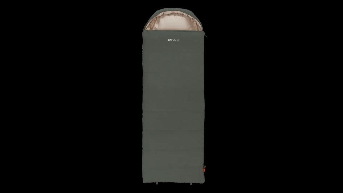 Outwell Campion Prime, Sleeping Bag, 215 x 80 cm, Temperature -10 to 8 °C, 2 way open - auto lock, L-shape