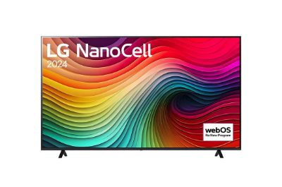 TV Set, LG, 75", 4K/Smart, 3840x2160, Wireless LAN, Bluetooth, webOS, 75NANO81T3A