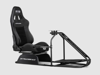 GTRacer 2.0, Racing Simulator Cockpit, Black