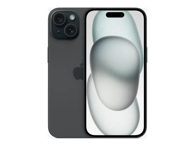 Apple | iPhone 15 | Black | 6.1 " | Super Retina XDR | 2556 x 1179 pixels | A16 Bionic | Internal RAM 6 GB | 128 GB | Dual SIM | 4G | Main camera resolution 48+12 MP | Secondary camera resolution 12 MP | iOS | 17