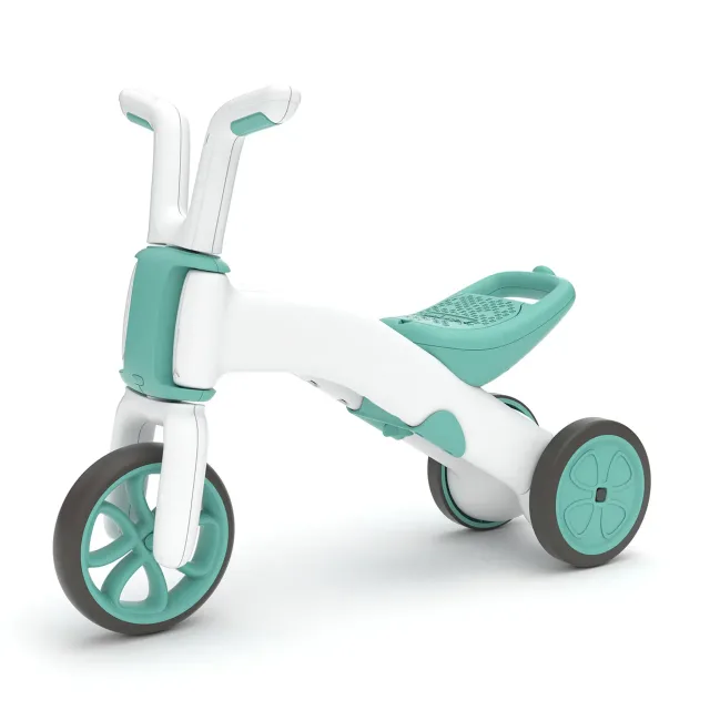 Chillafish Bunzi līdzsvara velosipēds - transformers pašiem mazākajiem 2-in-1, mint, no 1 līdz 3 gadiem