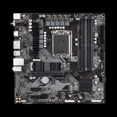 B760M DS3H AX DDR4 1.0 M/B, Processor family Intel, Processor socket  LGA1700, DDR4 DIMM, Memory slots 4, Supported hard disk drive interfaces 	SATA, M.2, Number of SATA connectors 4, Chipset Intel B760 Express, Micro ATX