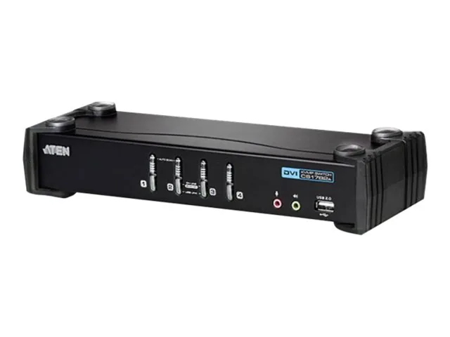 Aten 4-Port USB DVI/Audio KVMP Switch | Aten | 4-Port USB DVI/Audio KVMP™ Switc
