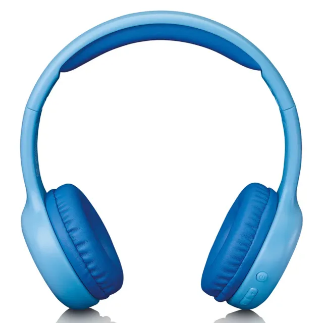 Lenco on-ear austiņas ar Bluetooth bērniem, zilas