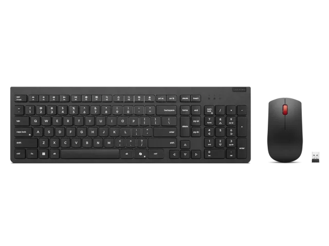 Lenovo Essential Wireless Combo Keyboard & Mouse Gen2 | Keyboard and Mouse Set | Wireless | Mouse included | Lithuanian | Black