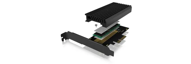 Raidsonic | ICY BOX | PCIe card with M.2 M-Key socket for one M.2 NVMe SSD