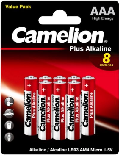 AAA/LR03, Plus Alkaline, 8 pc(s)