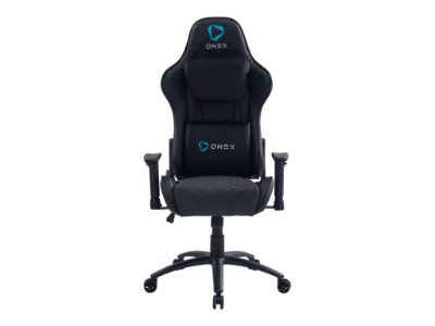 Onex GX330 Series, Onex, Gaming chairs, PVC; Nylon caster; Metal, Black