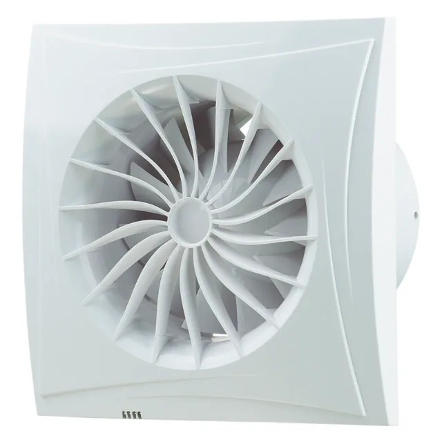 Blaugerg Fan | Sileo 125 | Extractor Fan | Diameter 12.5 cm | Number of speeds 1 | White