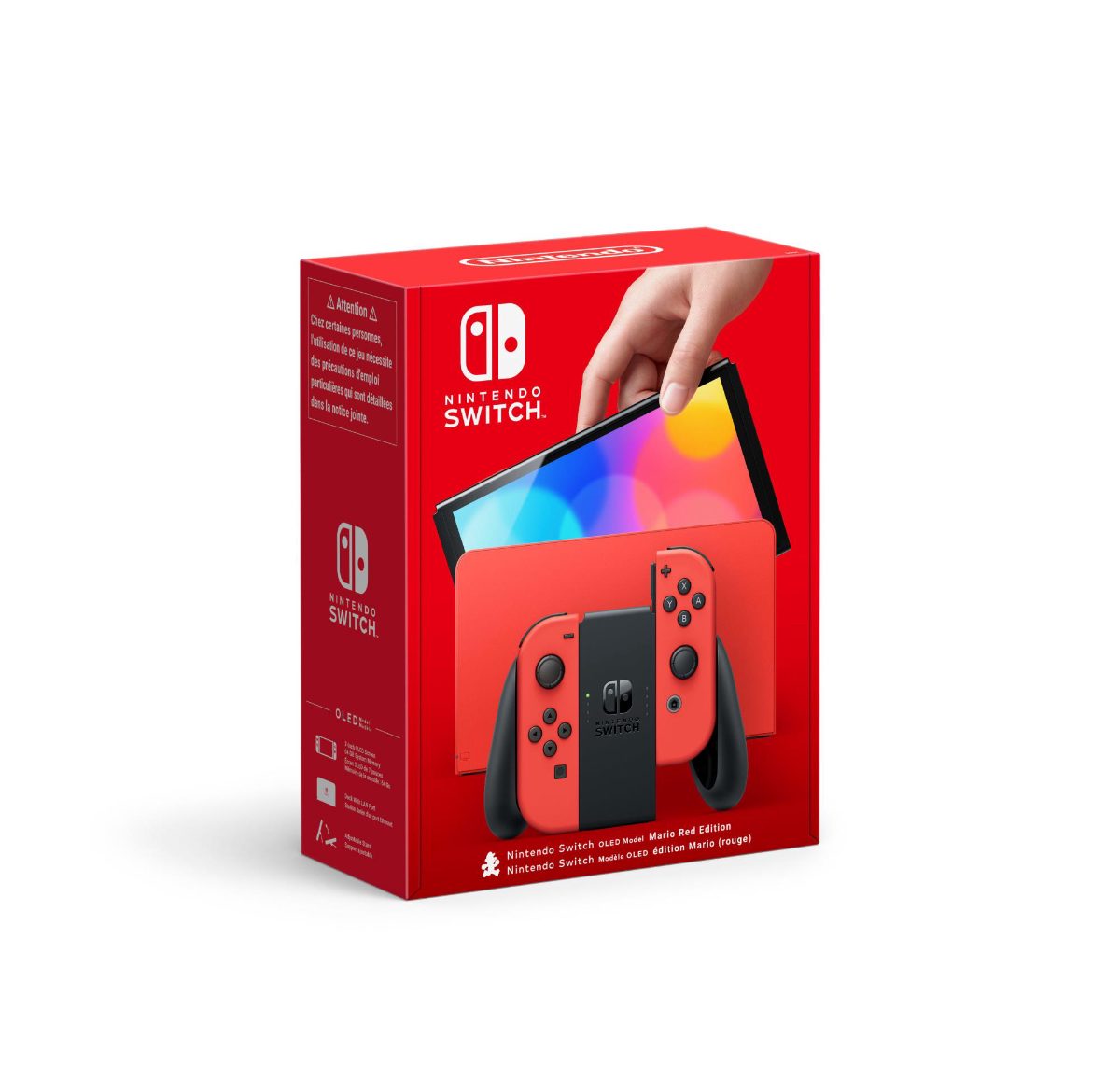 CONSOLE SWITCH OLED MARIO/RED 210306 NINTENDO