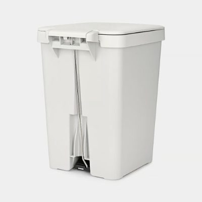 BRABANTIA atkritumu tvertne ar pedāli StepUp,25 l, Light Grey