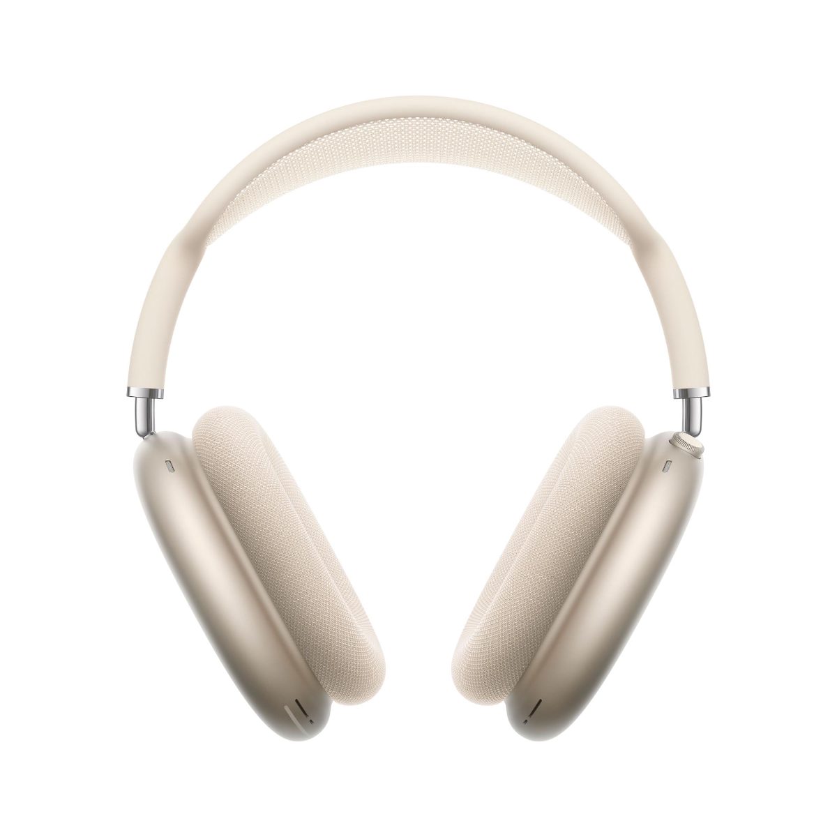 Headphones, AirPods Max, Bluetooth, Over-Ear, Microphone, Beige, Noise reduction, Wireless