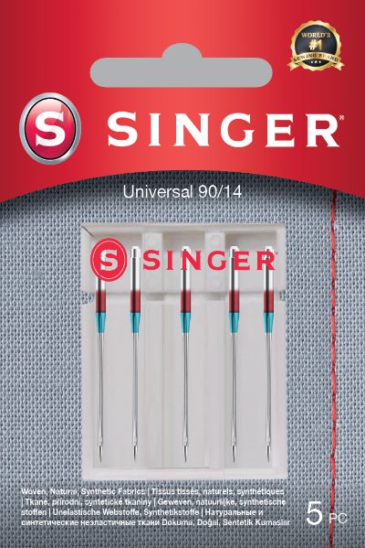 Universal Needle for Woven Fabrics 90/14 5PK
