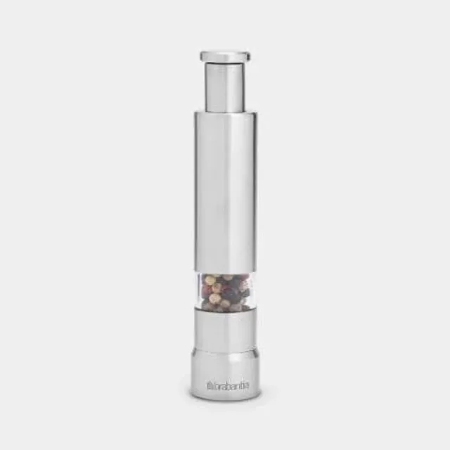 BRABANTIA Sāls/Piparu smalcināšanas k-ts, Matt steel