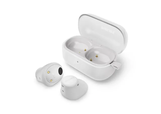 PHILIPS in-ear bezvadu austiņas, baltas
