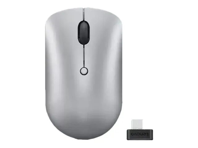 Lenovo | Compact Mouse | 540 | Wireless | Red optical sensor | 2.4 GHz via USB-C | Cloud Grey | 1 year(s)