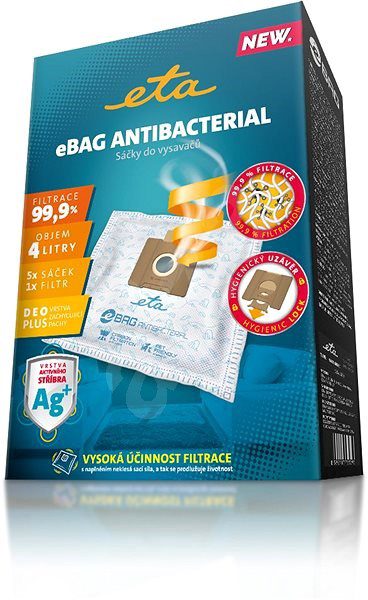 Vacuum cleaner bags Antibacterial, ETA960068020