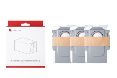 Vacuum Cleaner Accessory, ROBOROCK, Disposable Dust bag, For Qrevo/Qrevo MaxV/S8 MaxV Ultra/Qrevo S/Qrevo Pro/Qrevo Plus/Qrevo Curv/Qrevo Edge/Saros 10R/Saros Z70/Saros 10/Vivian S/Vivian SC/QR 798/Qrevo 5AE/Qrevo Curv 5A1/Qrevo Edge 5V1/QR 798/Qrevo Curv 2 Pro/Qrevo C Pro/Qrevo Curv 2 Flow/Saros 20R, 8.02.0454