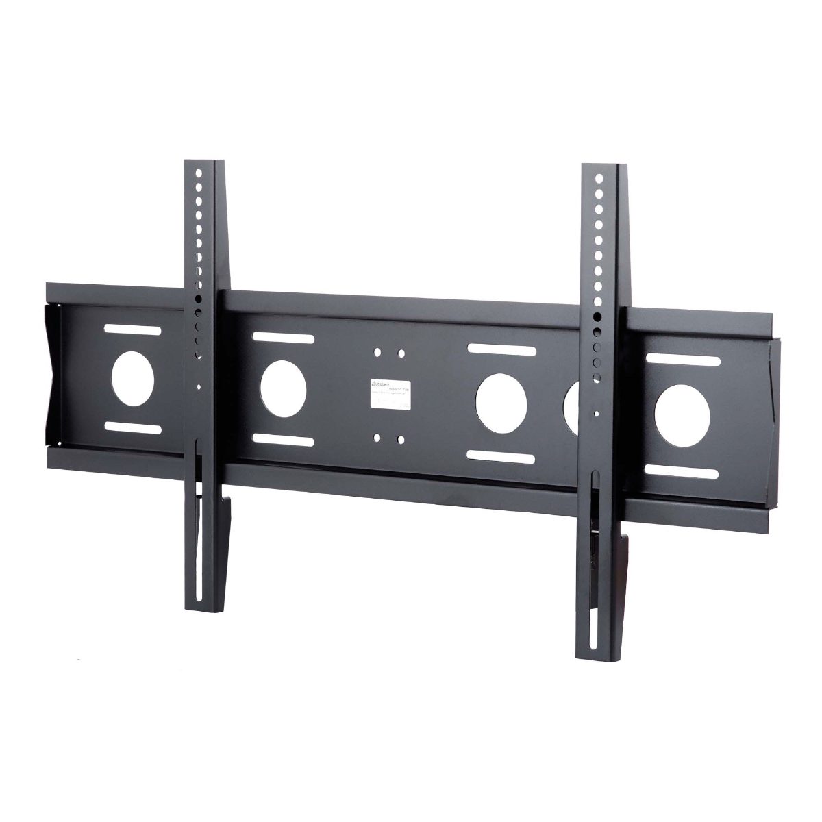 EDBAK Wall mount, Lateral adjustment of the screen once mounted on the wall plate, 50-86 ", Maximum weight (capacity) 80 kg, Black