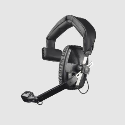 Single-ear Headset, without Cable, Closed, DT 108, Built-in microphone, Black