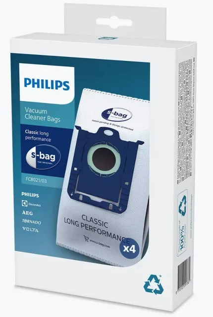 Vacuum Cleaner Accessory|PHILIPS|Bags|FC8021/03