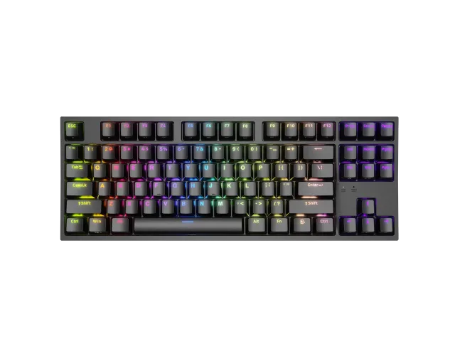 Genesis | THOR 404 TKL | Mechanical Gaming Keyboard | Wired | US | Kailh Box Brown V2 | Black | RGB